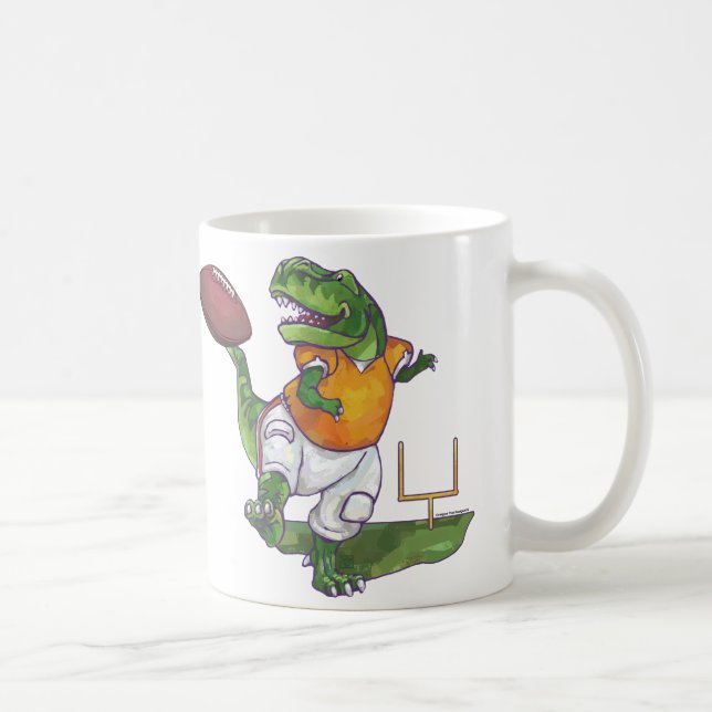 Taza De Café Estrella Dino de Fútbol (Derecha)