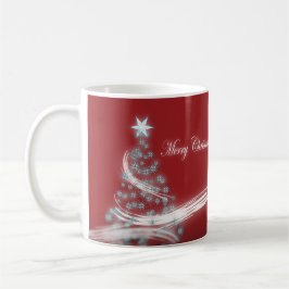 Taza De Café Estrella festiva Navidades de Moda Evergreen