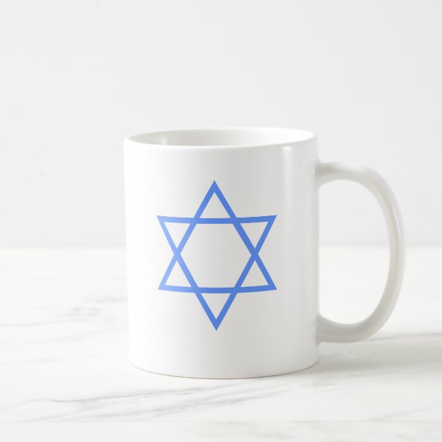 TAZA DE CAFÉ ESTRELLA JUDÍA DE DAVID (Derecha)