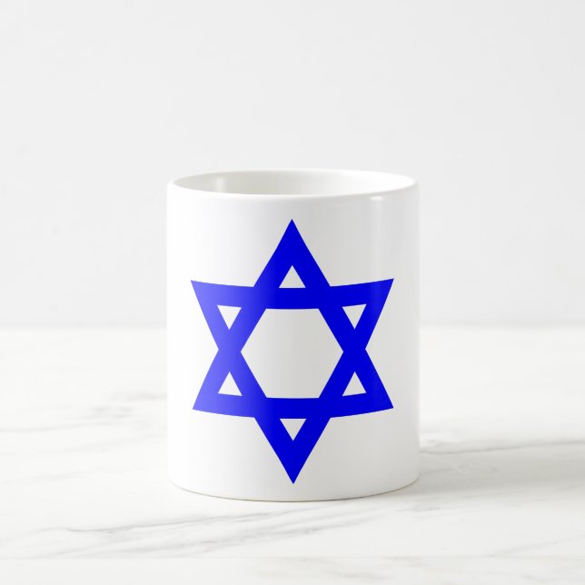 Taza De Café Estrella judía ✡︎ de David (Centro)