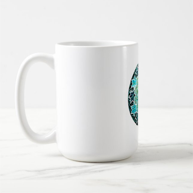 Taza De Café Estrella judía Medallion Mug (Izquierda)