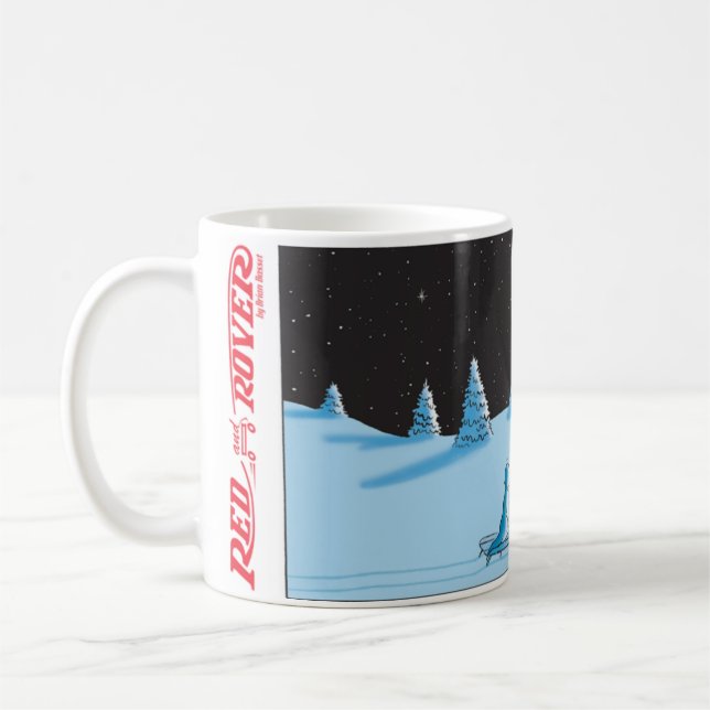 Taza De Café Estrella Mug, Navidades Rojos y Rover (Izquierda)