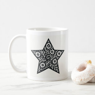 Taza De Café Estrella ornamental Mug