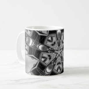 Taza De Café Estrella oscura Kaleidoscope