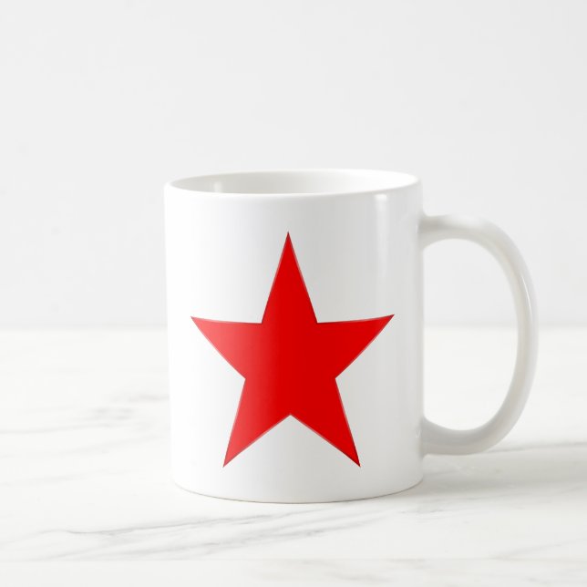 Taza De Café Estrella roja (Derecha)