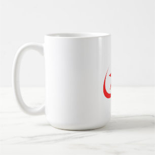Taza De Café Estrella roja cósmica