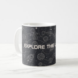 Taza De Café Estrella universal de galaxia de exploración espac