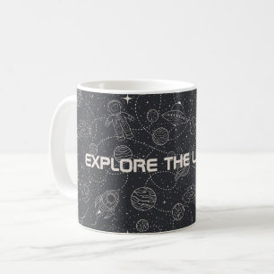 Taza De Café Estrella universal de galaxia de exploración espac