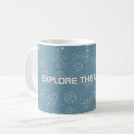 Taza De Café Estrella universal de galaxia de exploración espac