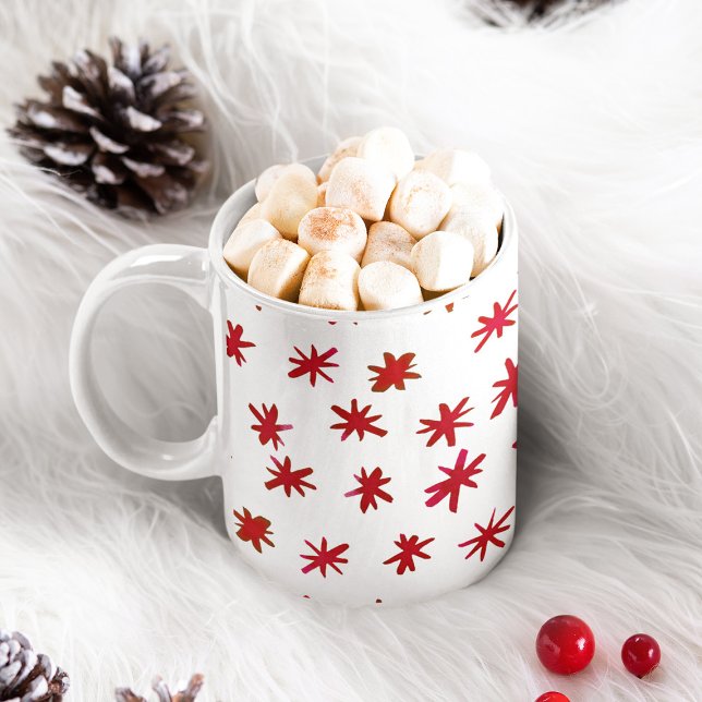 Taza De Café Estrellas acuáticas - rojo (Subido por el creador)