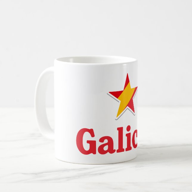 Taza De Café Estrellas de España - Galicia (Anverso izquierdo)