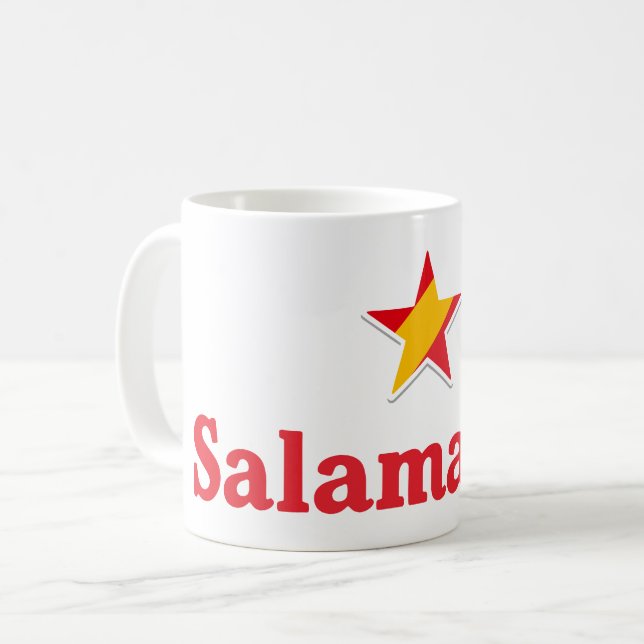 Taza De Café Estrellas de España - Salamanca (Anverso izquierdo)