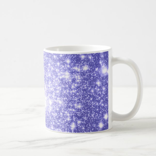 Taza De Café Estrellas de lavanda (Derecha)