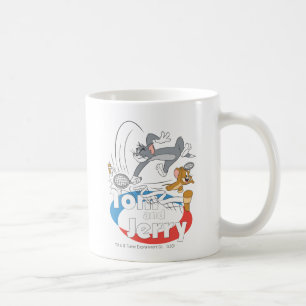 Taza De Café Estrellas de tenis de Tom y Jerry 7