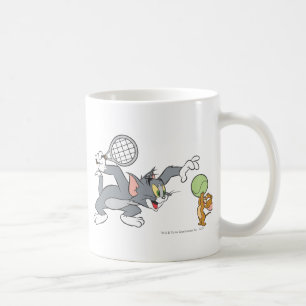 Taza De Café Estrellas de tenis Tom y Jerry 2