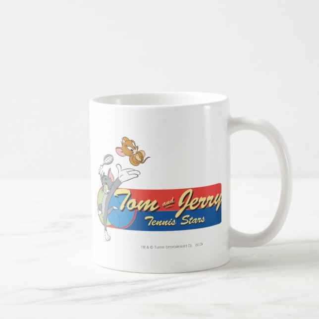 Taza De Café Estrellas de tenis Tom y Jerry 6 (Derecha)