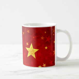 Taza De Café Estrellas del día de fiesta