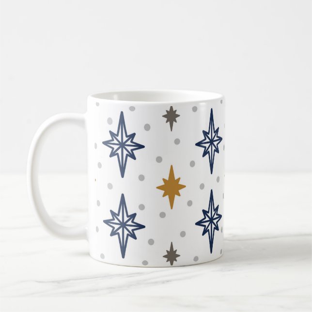 Taza De Café Estrellas navidades (Izquierda)