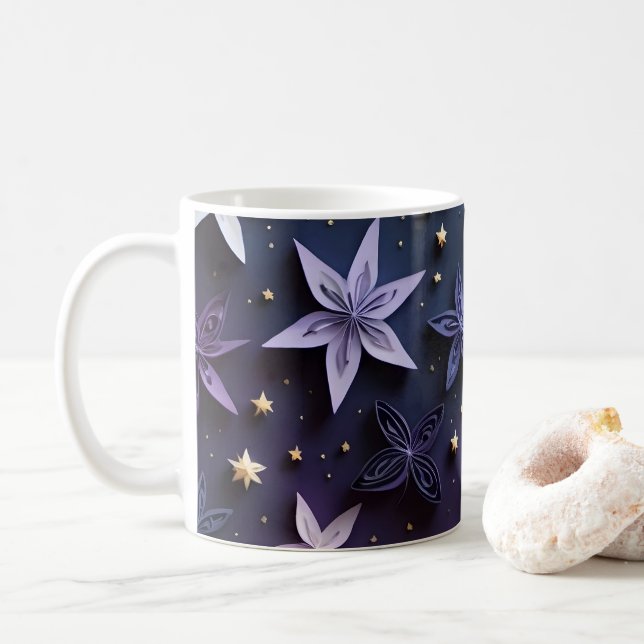 Taza De Café Estrellas nocturnas de Papercut (Con donut)