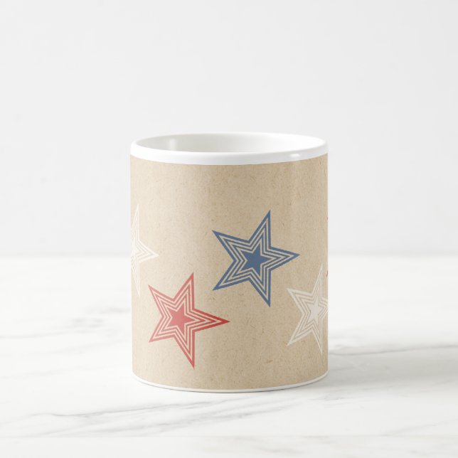 Taza De Café Estrellas patrióticas (Centro)