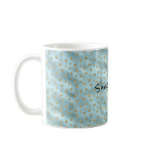 Estrellas Purpurinas Aqua Mint Gold