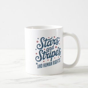 Taza De Café Estrellas Rayas Y Derechos De Las Mujeres 4 De Jul