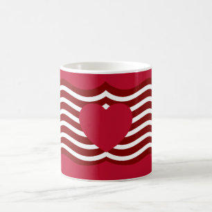 Taza De Café Estrellas y bandas Bandera de Estados Unidos Mug -