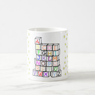 Taza De Café ¡Estrellas y bloques!