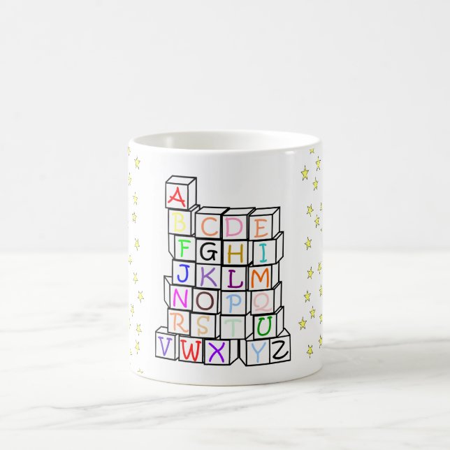 Taza De Café ¡Estrellas y bloques! (Centro)