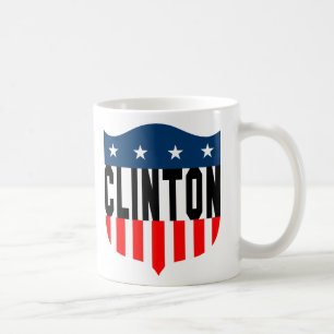 Taza De Café estrellas y franjas de hillary clinton