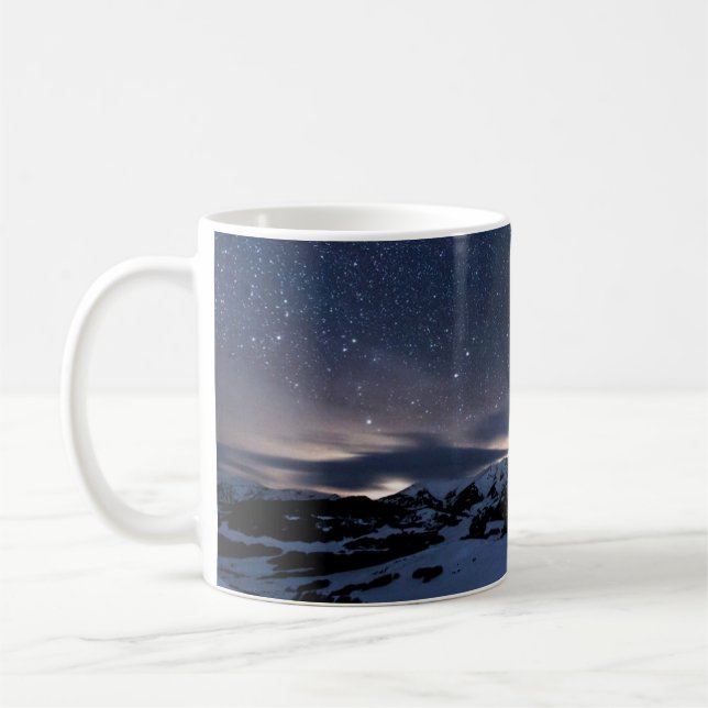 Taza De Café Estrellas y montañas (Izquierda)