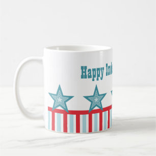 Taza De Café Estrellas y rayas