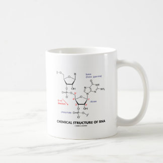 Taza De Café Estructura química del ARN (estructura molecular)