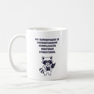 Taza De Café Estructuras gramaticales complicadas de superpoten