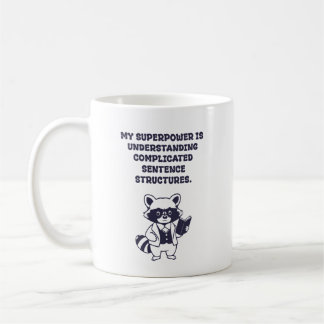 Taza De Café Estructuras gramaticales complicadas de superpoten