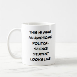 Taza De Café estudiante de ciencias políticas, impresionante