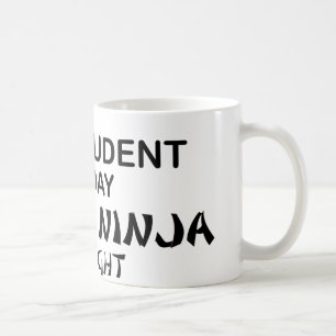 Taza De Café Estudiante de Derecho Ninja mortal