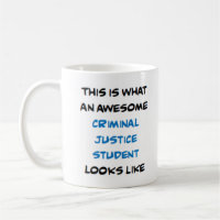 estudiante de justicia penal, impresionante