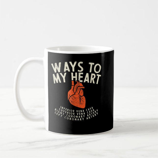Taza De Café Estudiante de Medicina, Cardiología, Enfermera Car (Izquierda)
