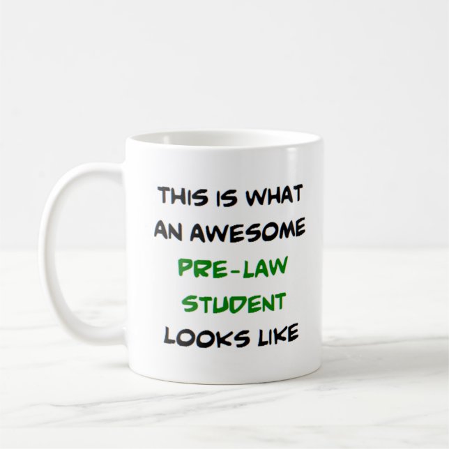Taza De Café estudiante de preescolar, impresionante (Izquierda)