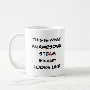 Taza De Café estudiante de vapor, impresionante
