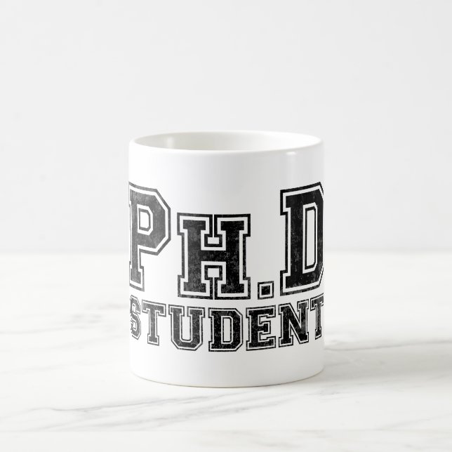 Taza De Café Estudiante del Ph.D (Centro)