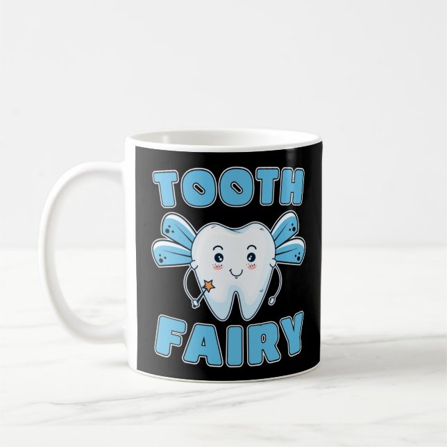 Taza De Café Estudiante Dental Assistant Dentist Tooth Fairy (Izquierda)