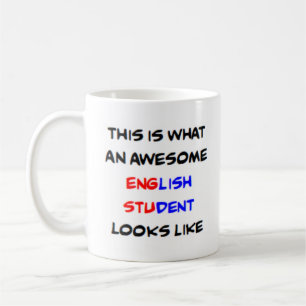 Taza De Café estudiante inglés, impresionante
