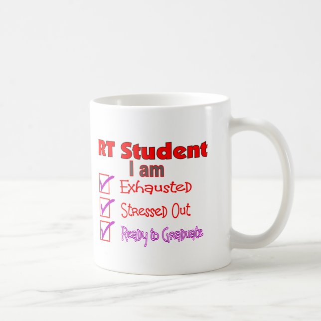 Taza De Café Estudiante respiratorio de la terapia--¡Subrayado (Derecha)