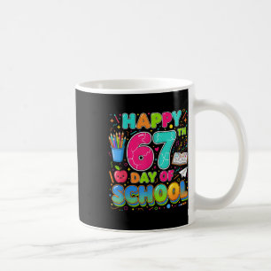Taza De Café Estudiante Seis Siete Tendencia 67 Feliz 67º Día D