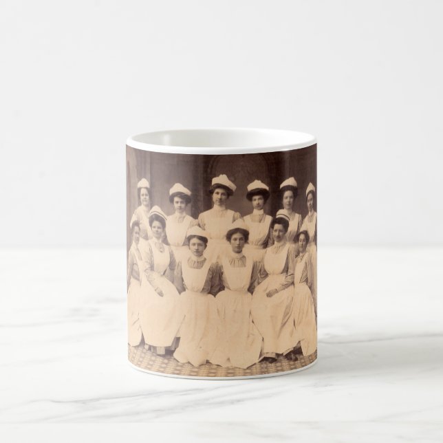 Taza De Café estudiantes de enfermería de aproximadamente 1914 (Centro)