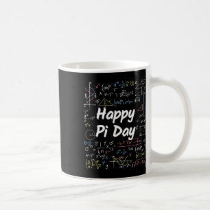 Taza De Café Estudiantes de matemáticas de Pi - Gracioso Feliz