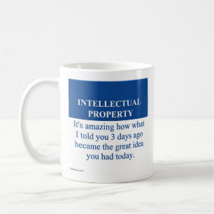 Taza De Café Estudiar la ley de la propiedad intelectual (3)