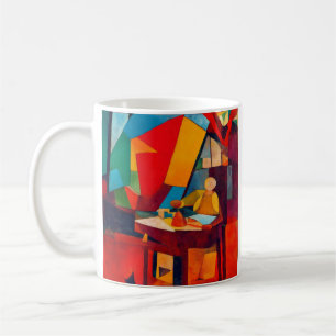 Taza De Café Estudio de artista e impresionista moderno